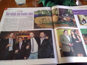 La rivista "FC - Gente Con Estilo" riporta un articolo sull'evento VivItalia.
